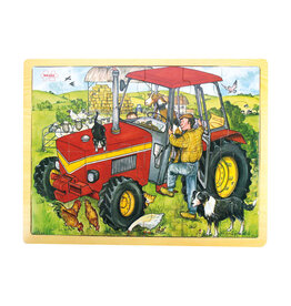 Tray Puzzle Tractor- 24pc