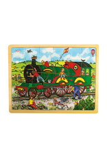 Tray Puzzle Train