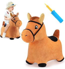 Bouncy Brown Horse