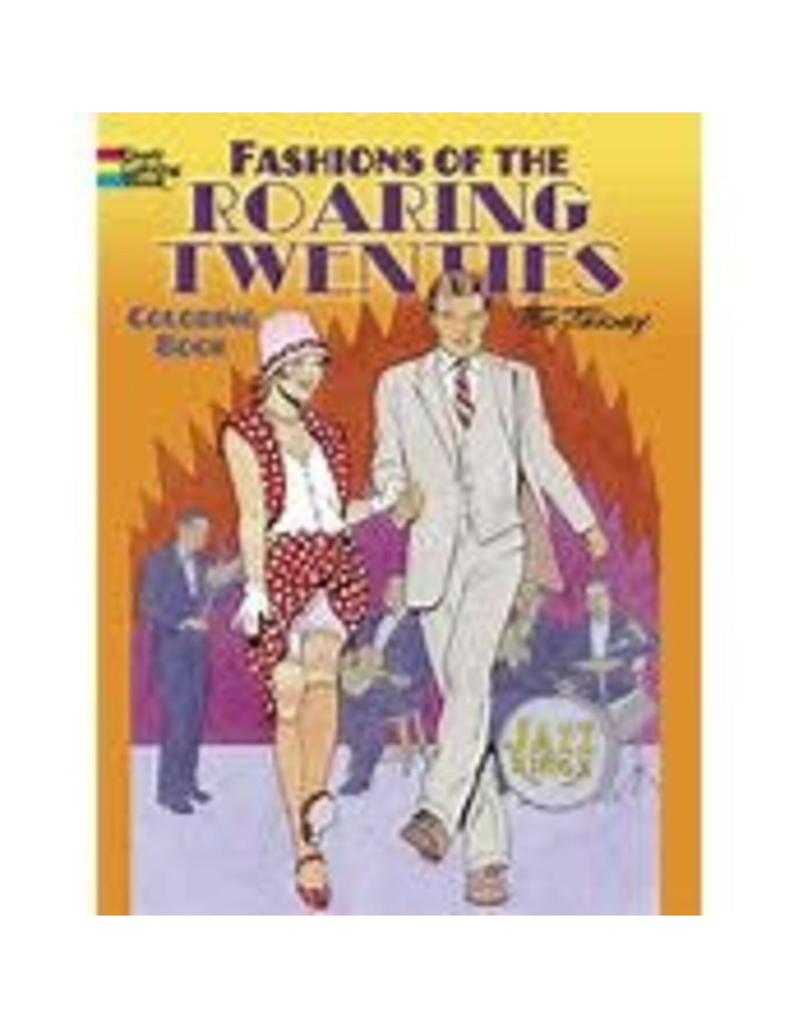 Fashions of the Roaring Twenties Coloring Book