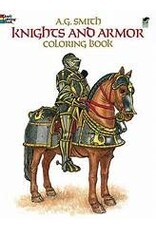 Knights and Armor Coloring Book