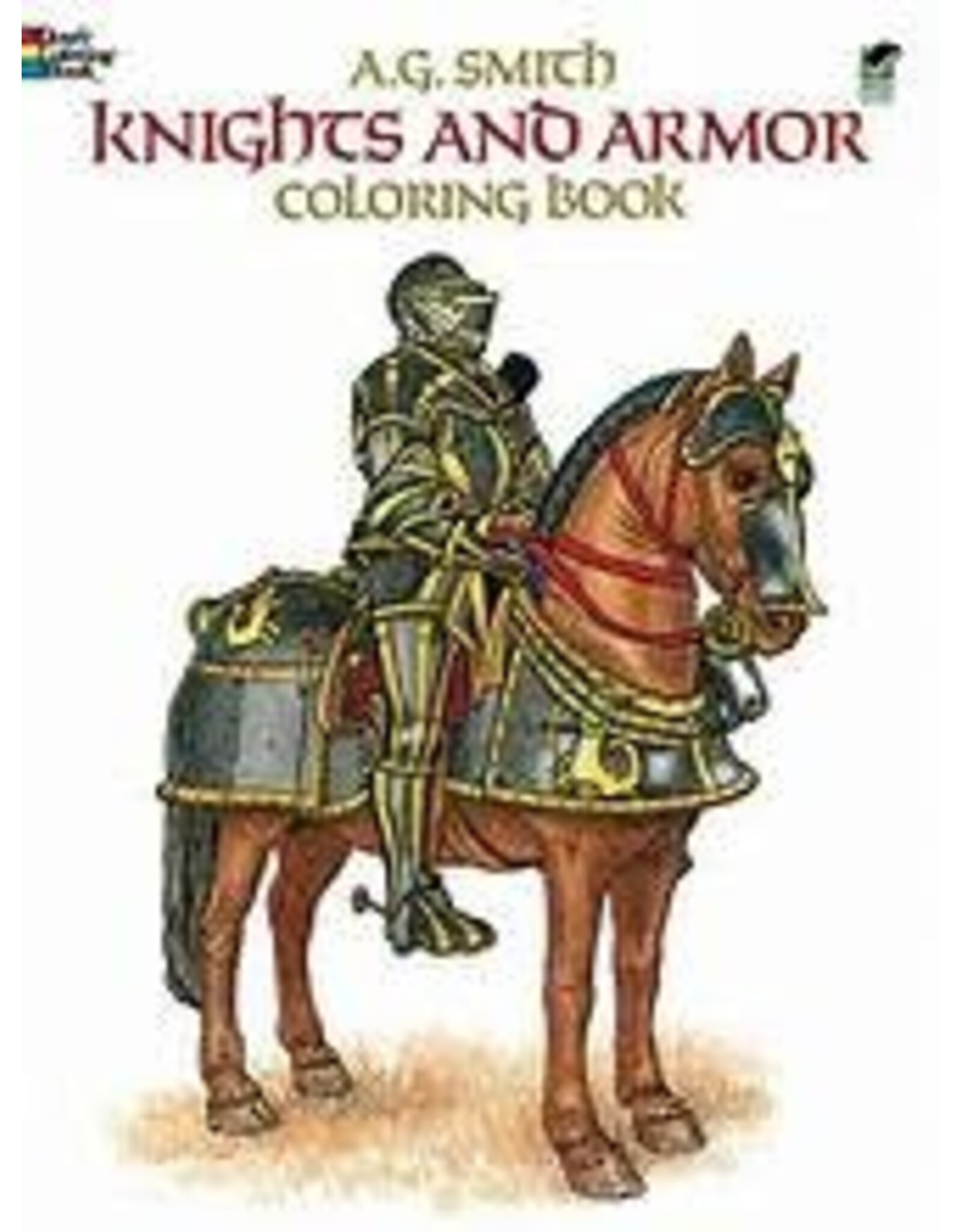 Knights and Armor Coloring Book