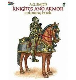 Knights and Armor Coloring Book