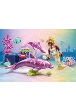 Mermaid with Dolphins