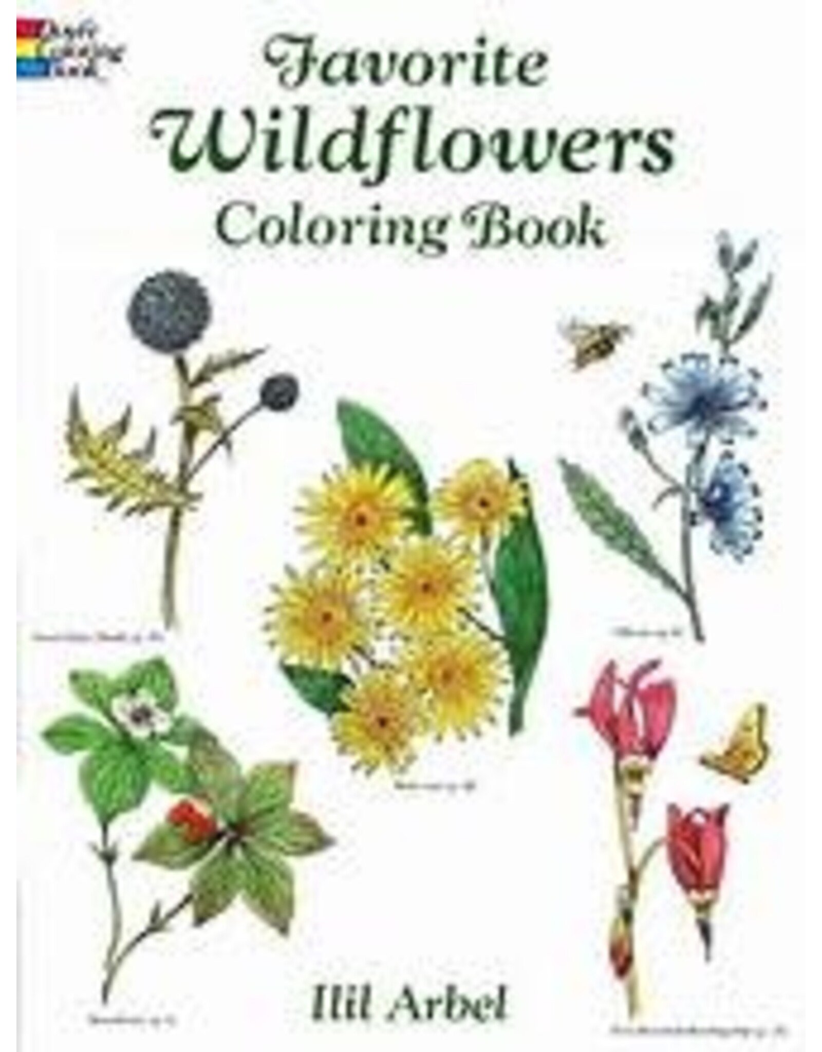 Favorite Wildflowers Coloring Book
