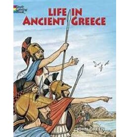 Life in Ancient Greece Coloring Book