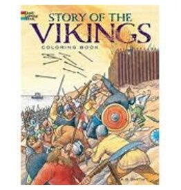 Story of the Vikings Coloring Book