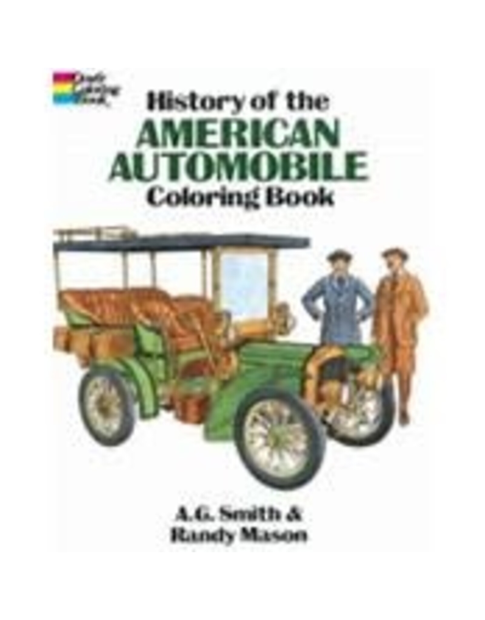 History of the American Automobile Coloring Book