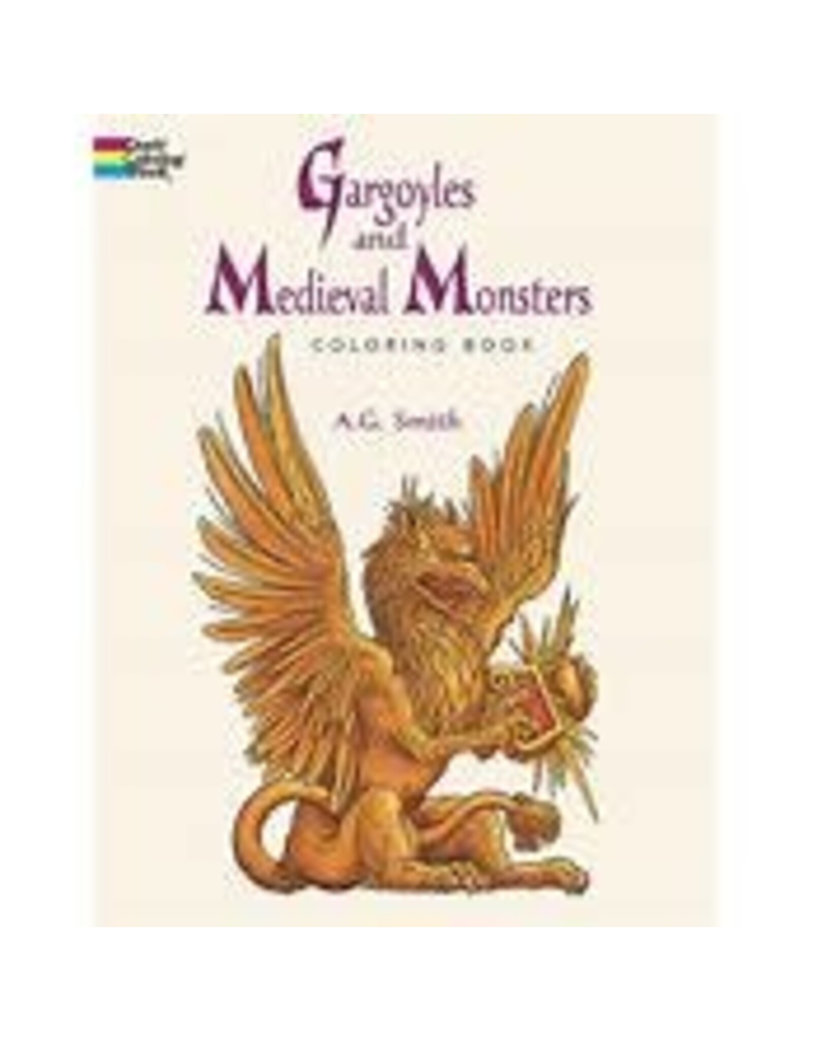 Gargoyles and Medieval Monsters Coloring Book