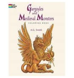 Gargoyles and Medieval Monsters Coloring Book