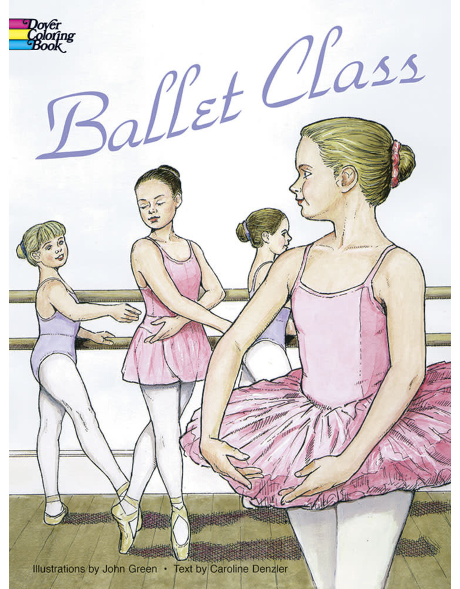 Ballet Class Coloring Book -John Green