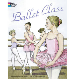 Ballet Class Coloring Book -John Green