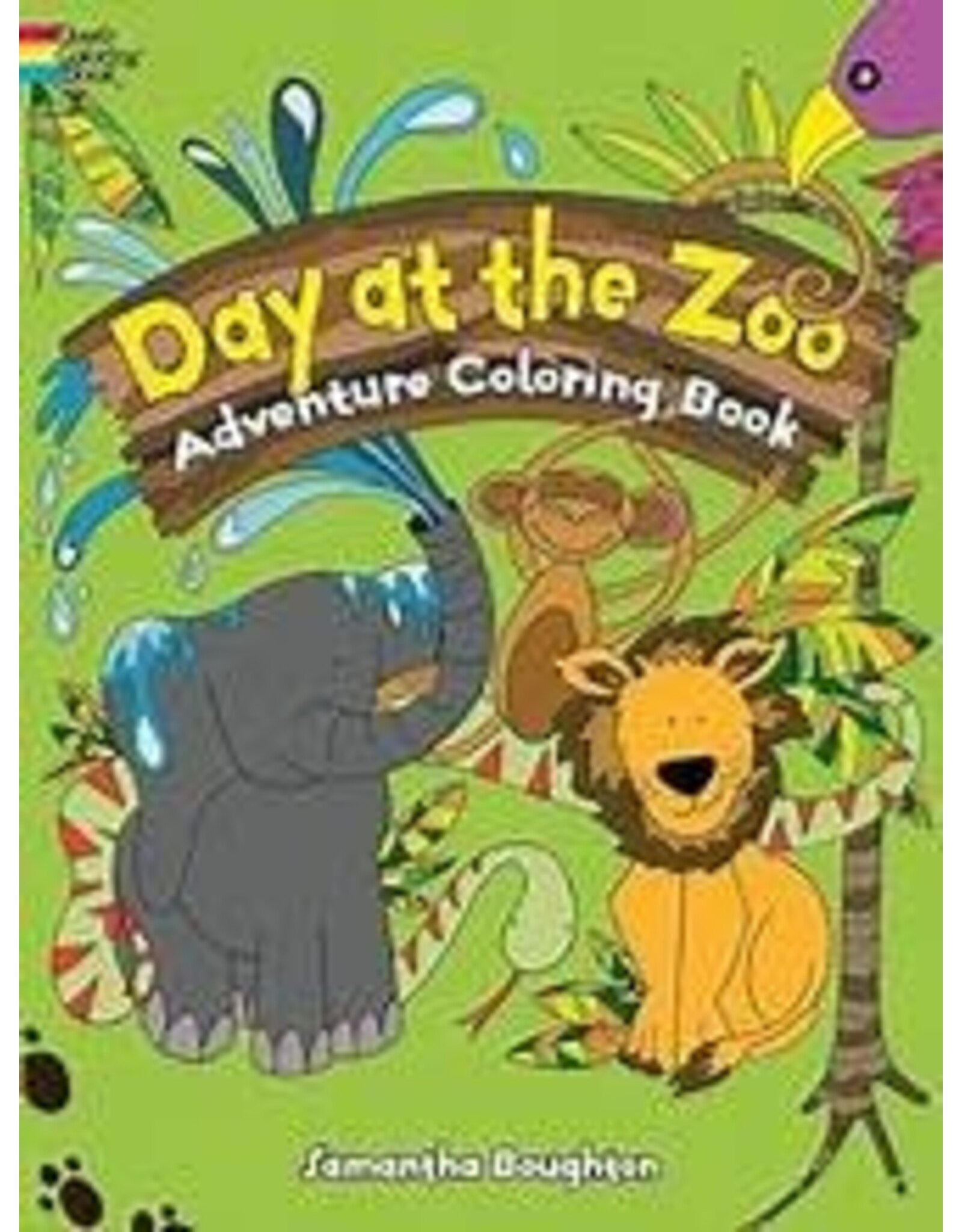 Day at the Zoo Adventure Coloring Book
