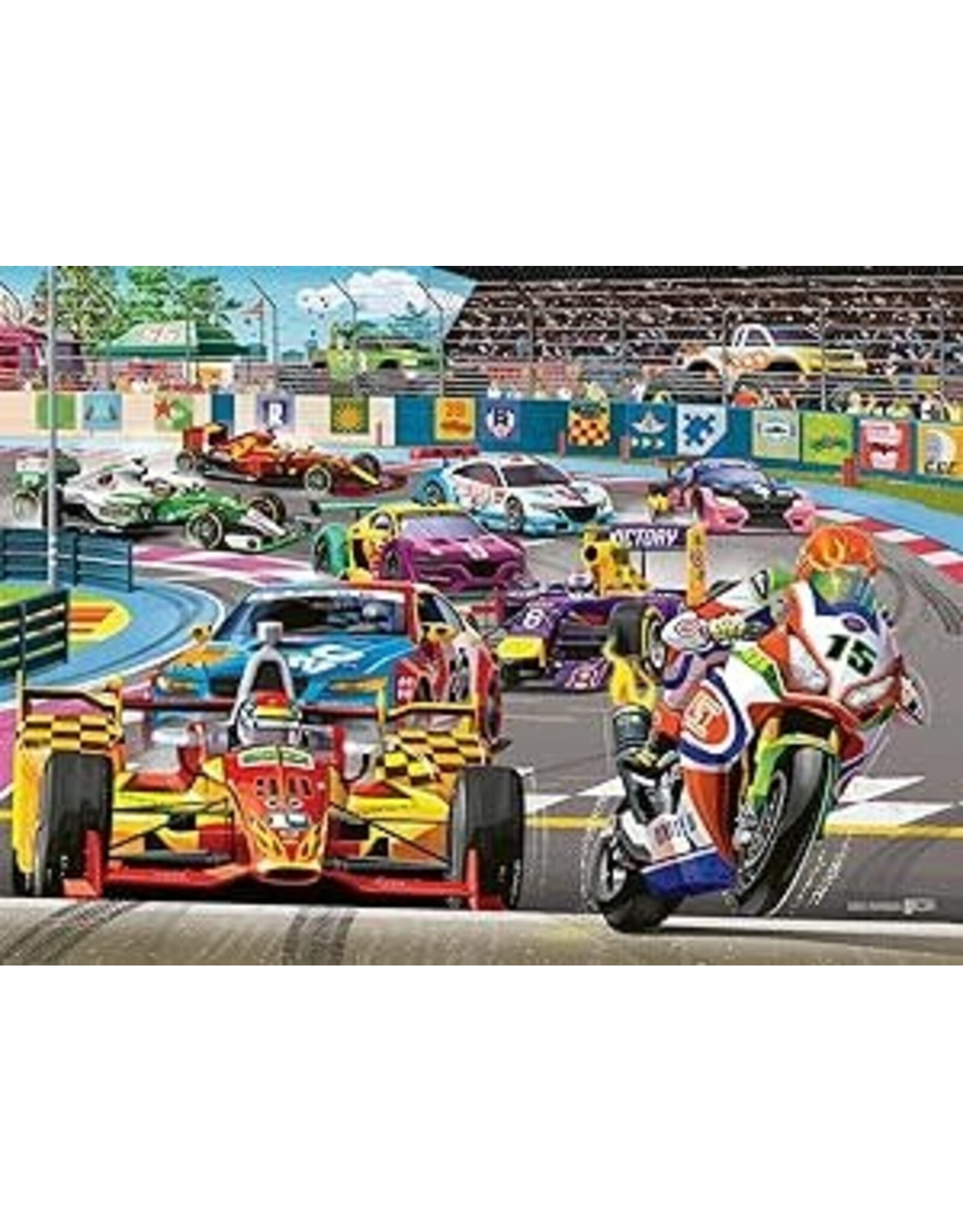 Racetrack Rally 60 pc Puzzle