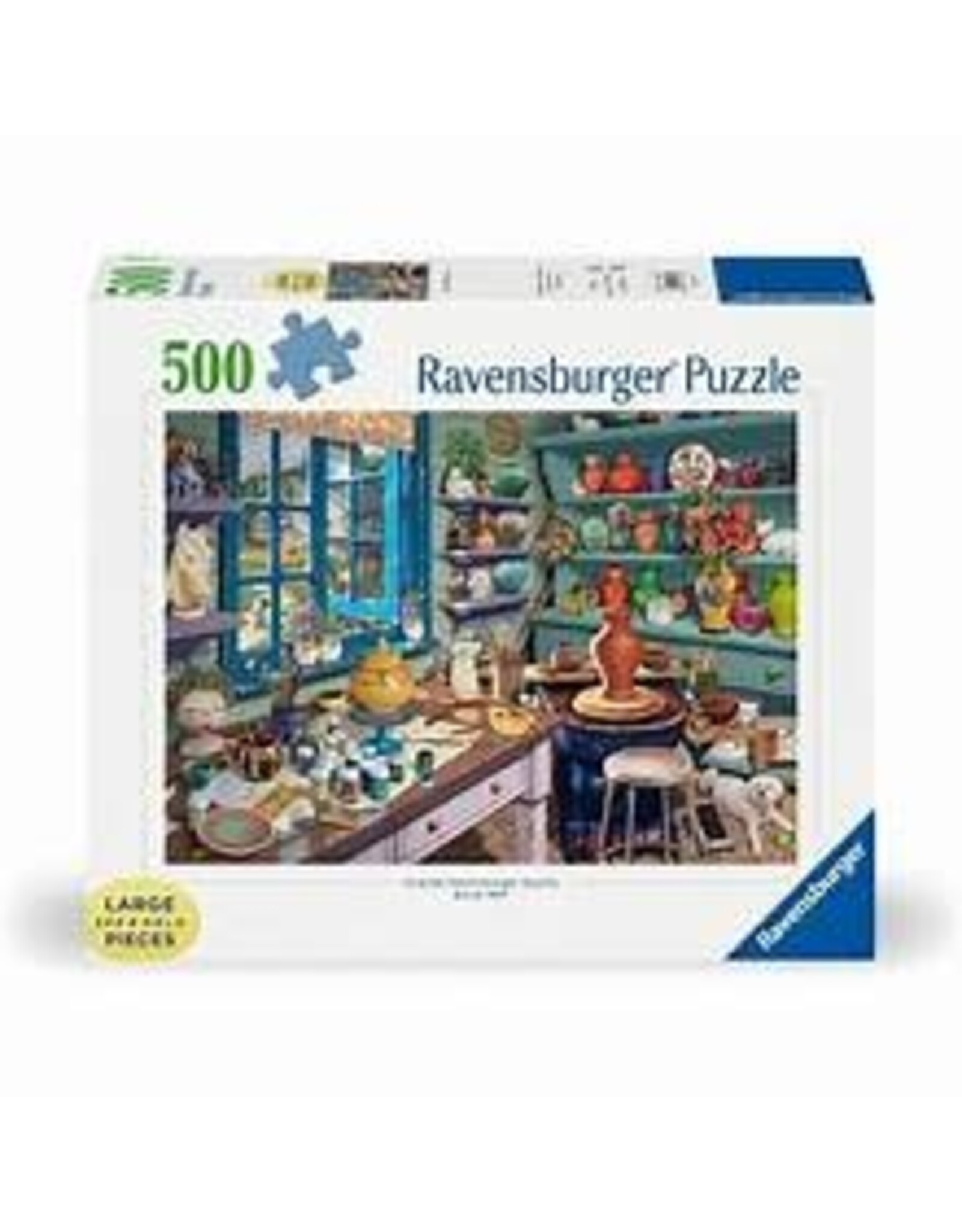 Pottery Studio Sanctuary 500Pc Large Format