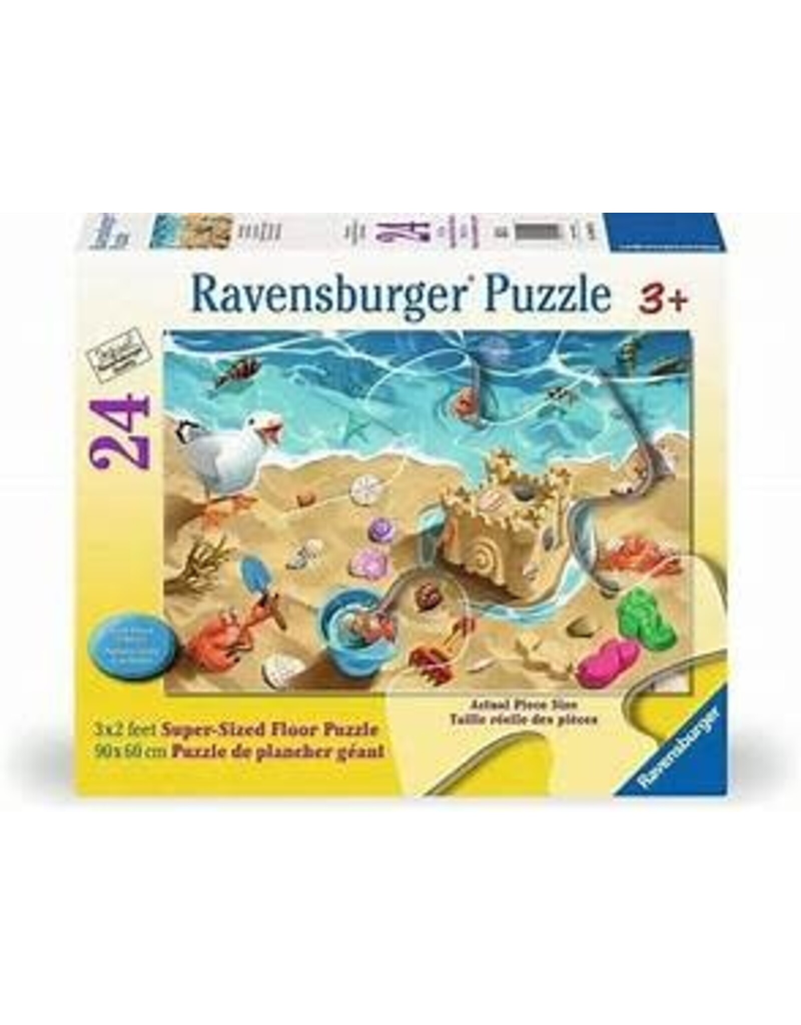 Fun at the Beach Giant Floor Puzzle, 24p