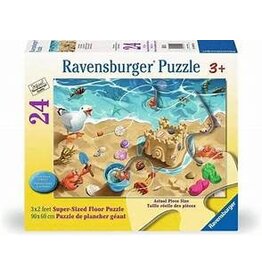 Fun at the Beach Giant Floor Puzzle, 24p