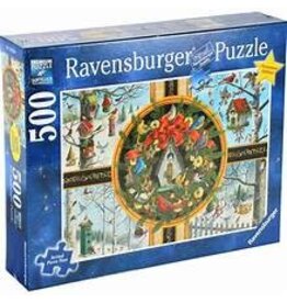 Christmas Songbirds Seasonal 500 pc Large Format