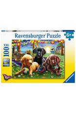 Puppy Picnic 100 pc Puzzle