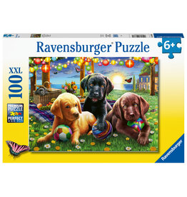 Puppy Picnic 100 pc Puzzle