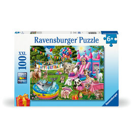 Tiara Birthday Party 100 Pc Puzzle