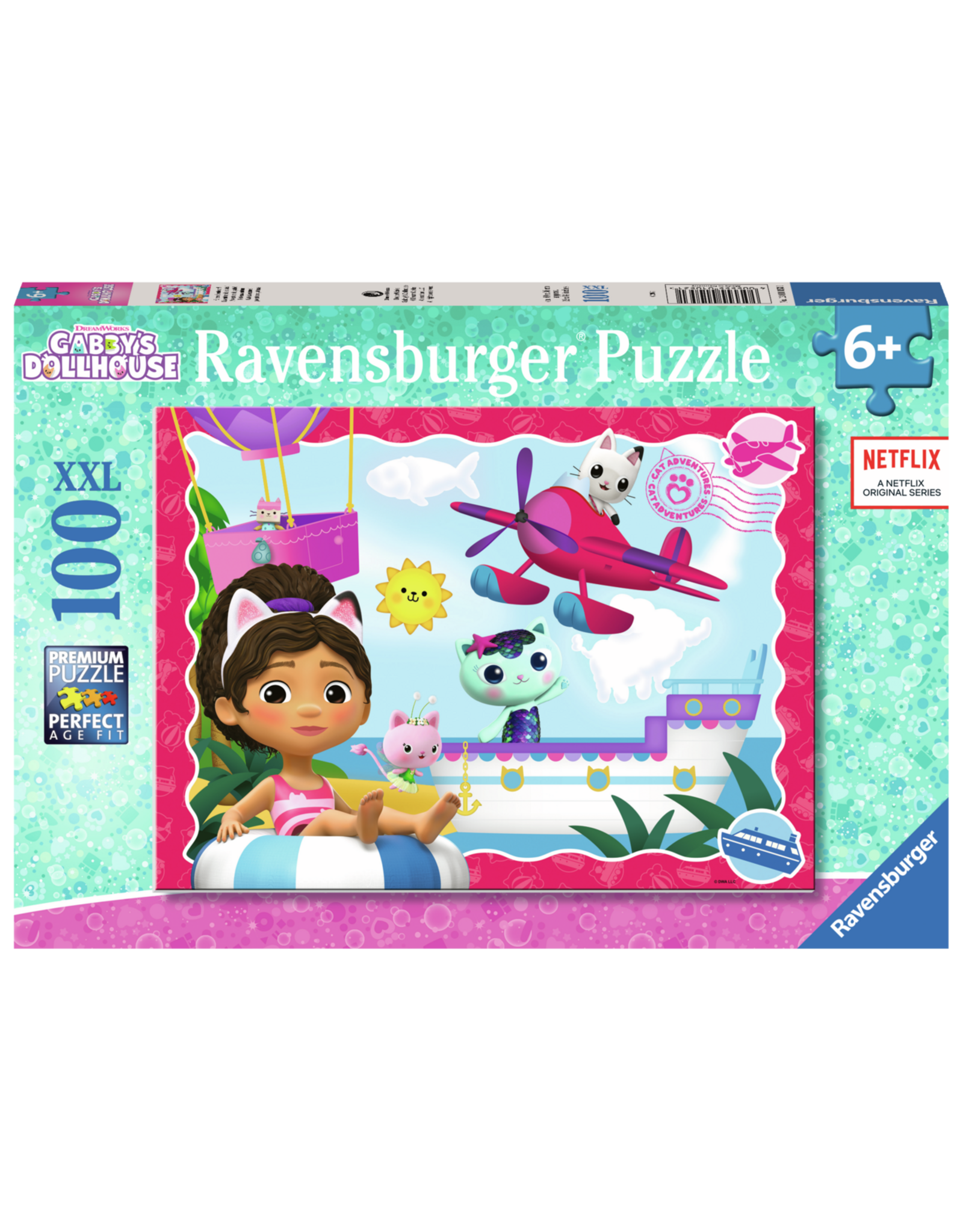 Gabby's Dollhouse 100 pc Puzzle