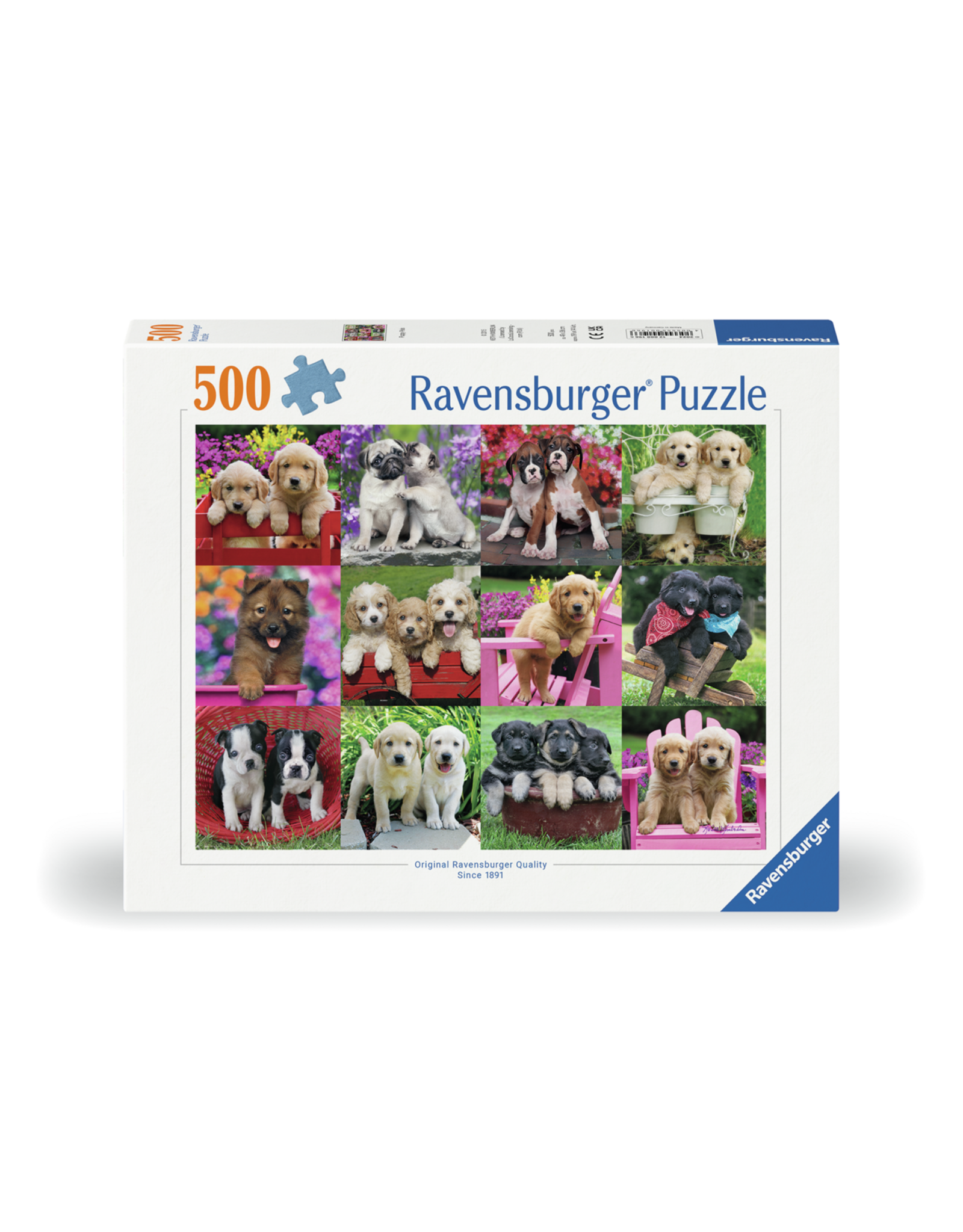 Puppy Pals 500 pc Puzzle