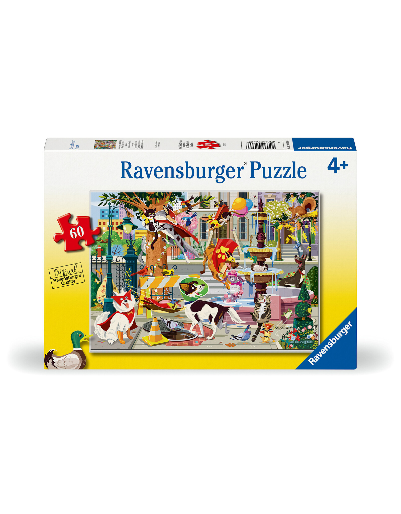 Super Dogs to the Rescue 60 Pc Puzzle