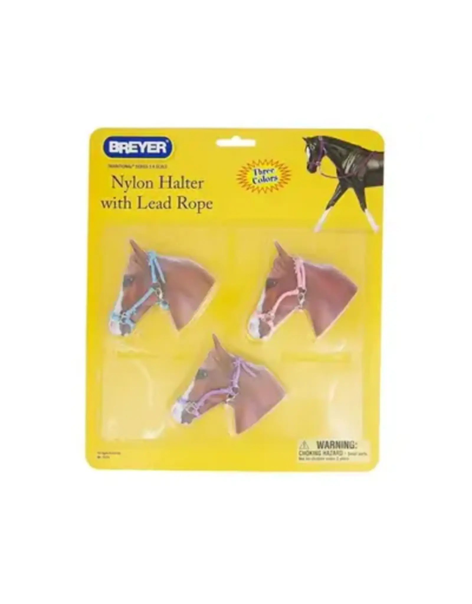 Nylon Halters  with Lead Rope