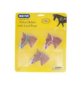 Nylon Halters  with Lead Rope