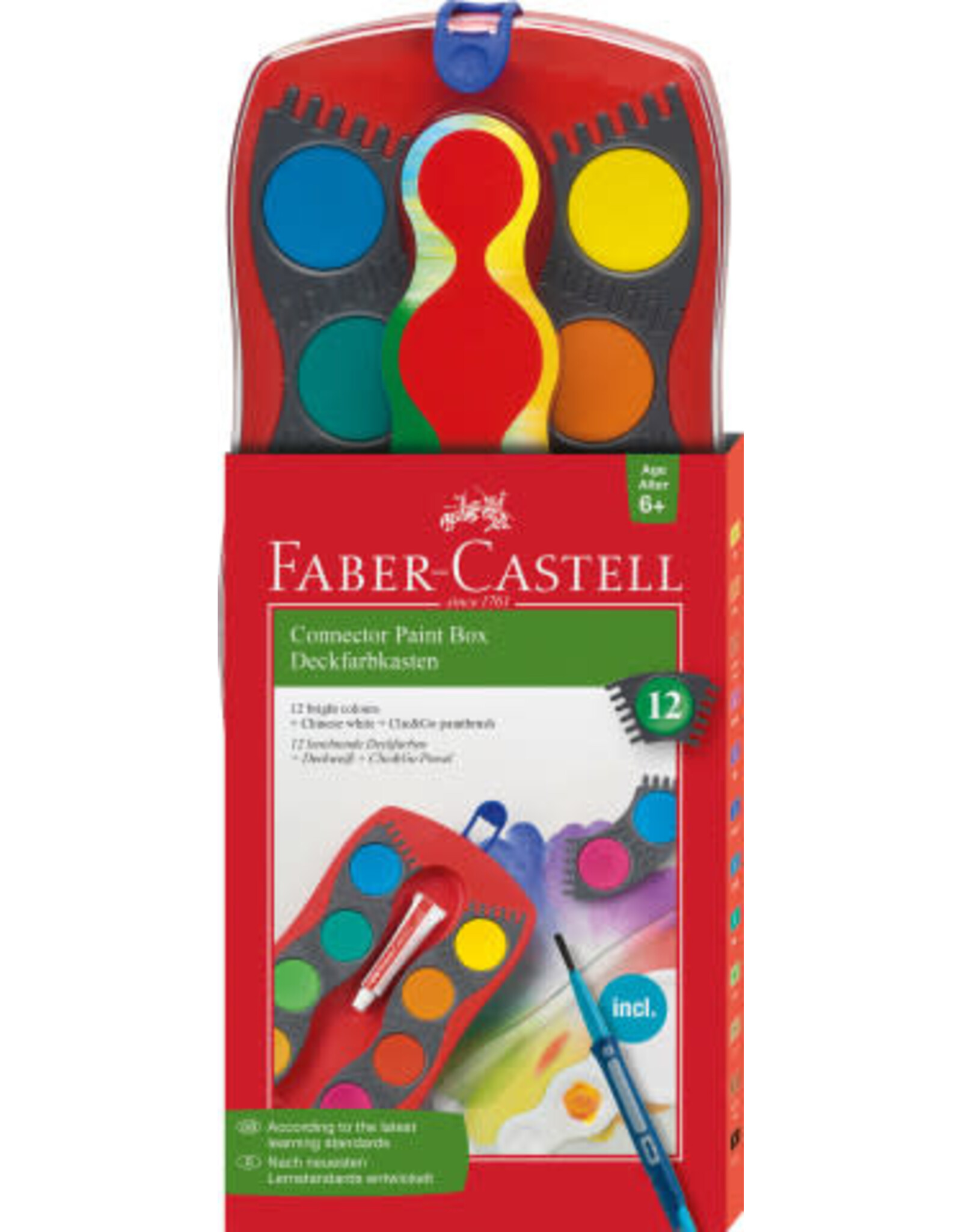 Faber-Castell 12ct Connector Paint Box