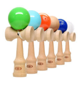 Kendama  Rubberized Wood (Various Colors)