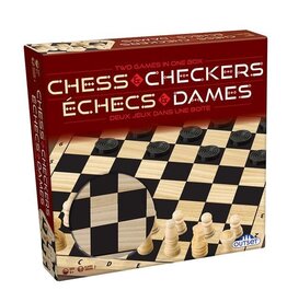 Wooden Chess and Checkers