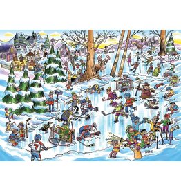 Hockey Town (Family) 350 pc Puzzle