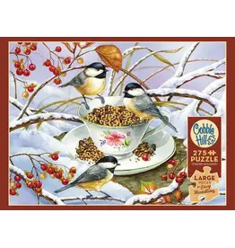 Chickadee Tea 500 pc Puzzle