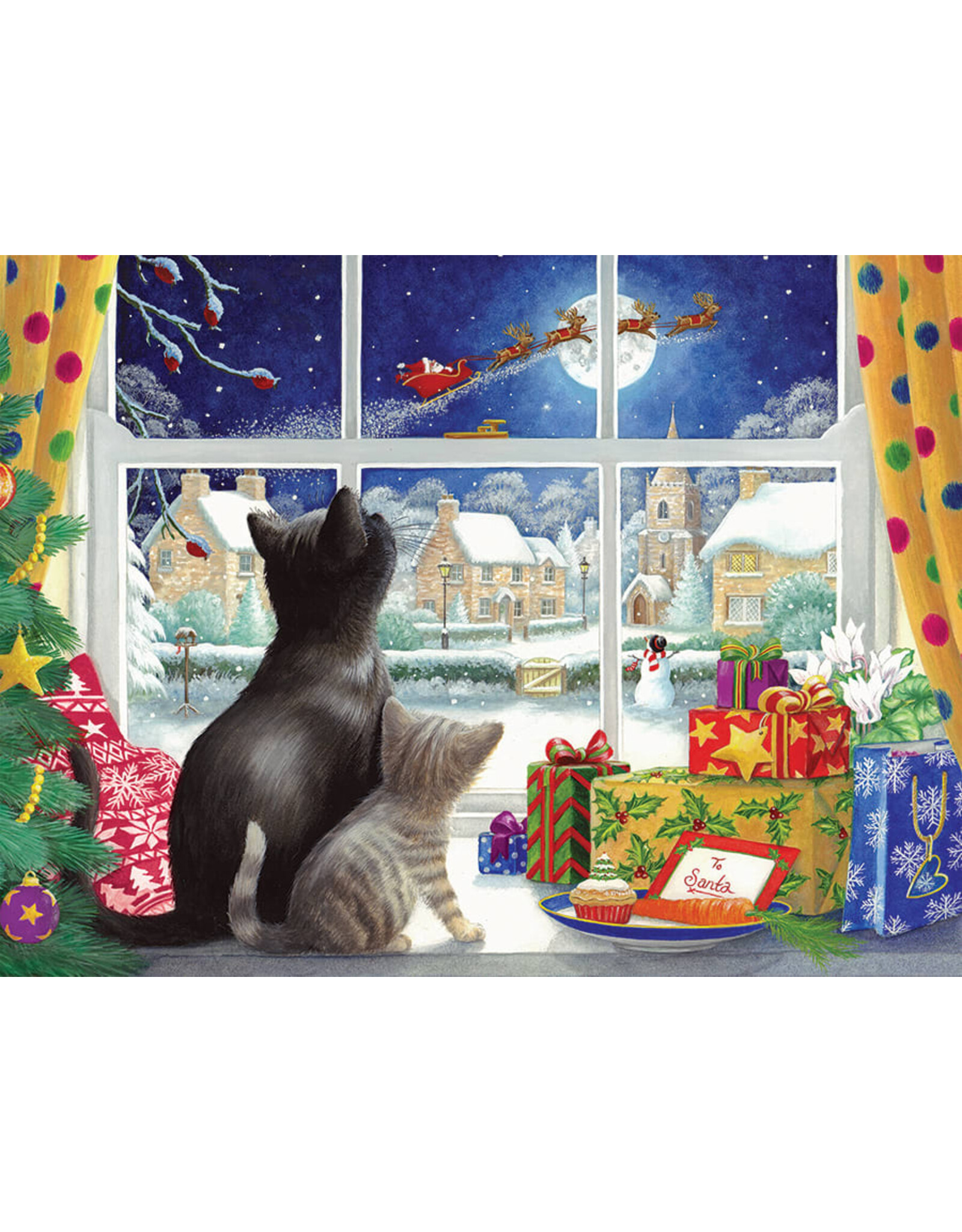 Waiting for St. Nick 500 pc Puzzle