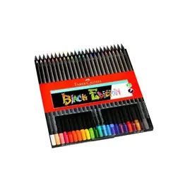 Faber-Castell Black Edition Colored Pencils 24ct Box