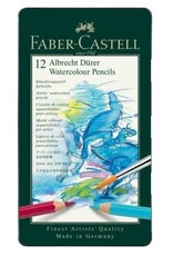 Faber-Castell Albrecht Durer Watercolor Pencils Metal Tin 12ct.