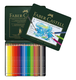 Faber-Castell Albrecht Durer Watercolor Pencils Metal Tin 24ct.