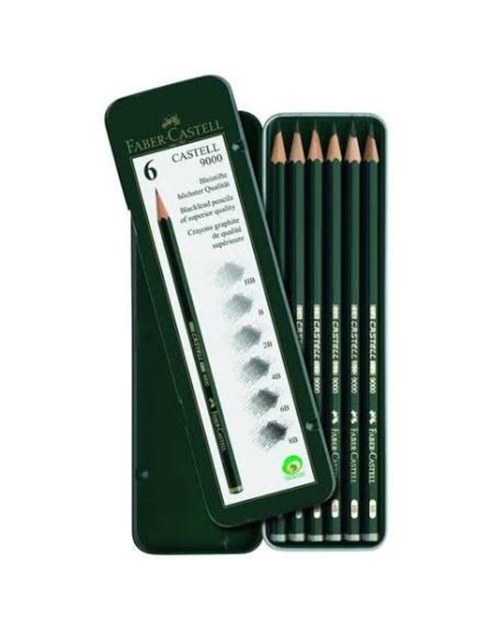 Faber-Castell Castell 9000 Graphite Pencils Art Set Blistercard