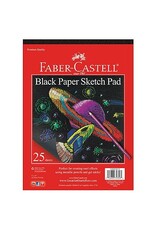 Faber-Castell Black Paper Pad 9" by 12"