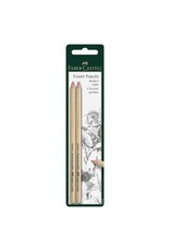 Faber-Castell Blistercard 2 ct Eraser Pencils