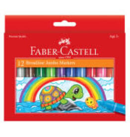 Faber-Castell 12ct  Broadline Jumbo Markers