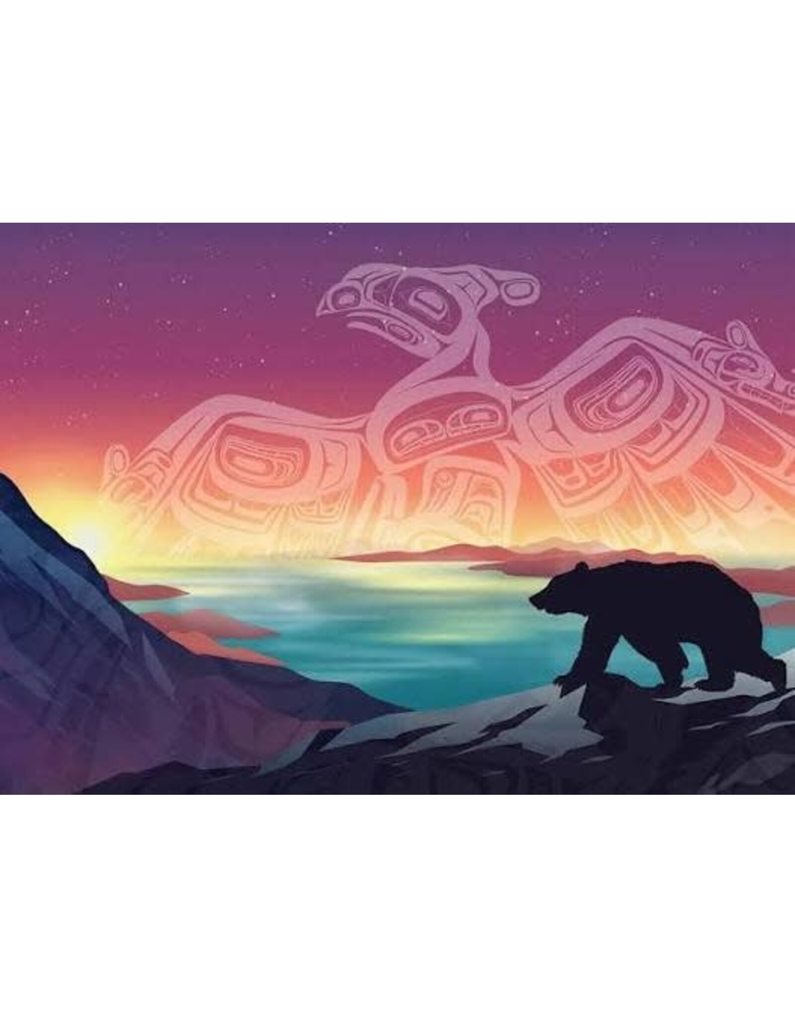 Crossing: Thunderbird and Bear 500 pc Puzzle