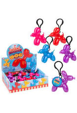 2.4"  Stretchy Balloon Dog Clip On