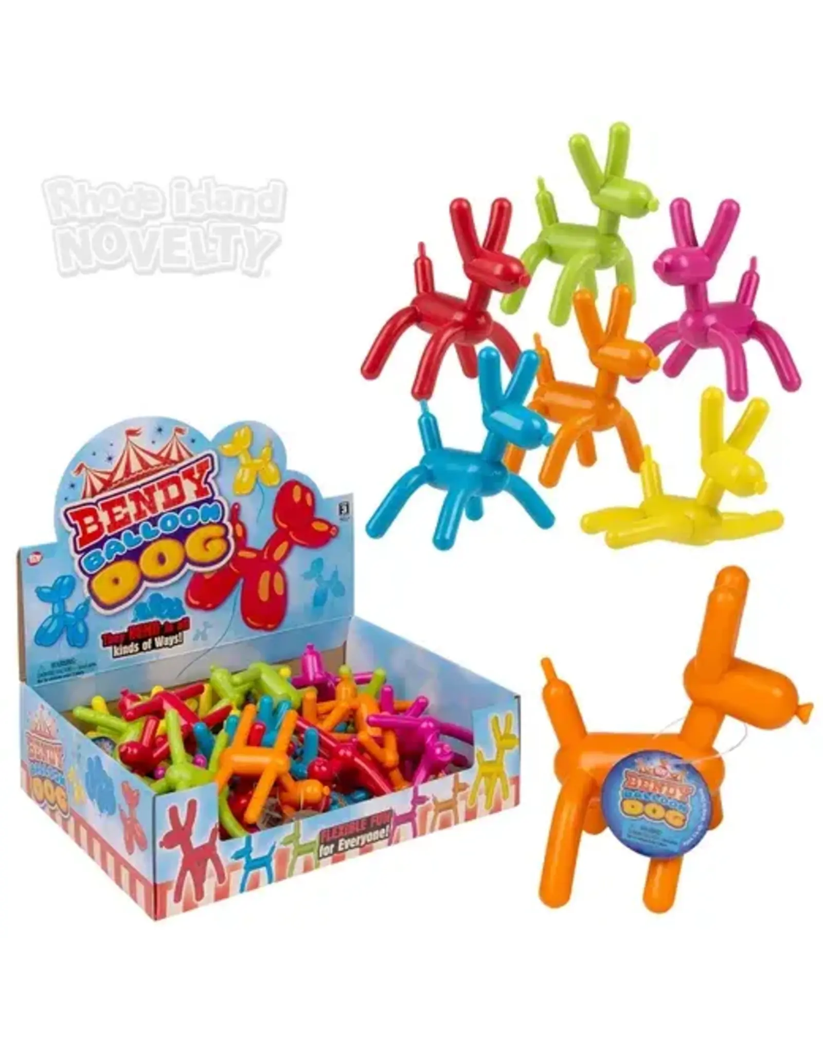4" Bendy Balloon Dog