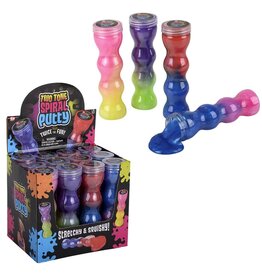 6.25" Spiral BottleTwo Tone Putty