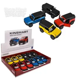 5" Die-Cast Pull Back 2022 Ford Bronco Hard Top