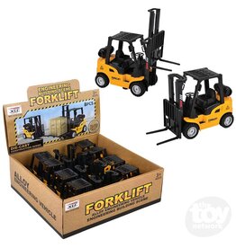 5" Die-Cast Pull Back Forklift