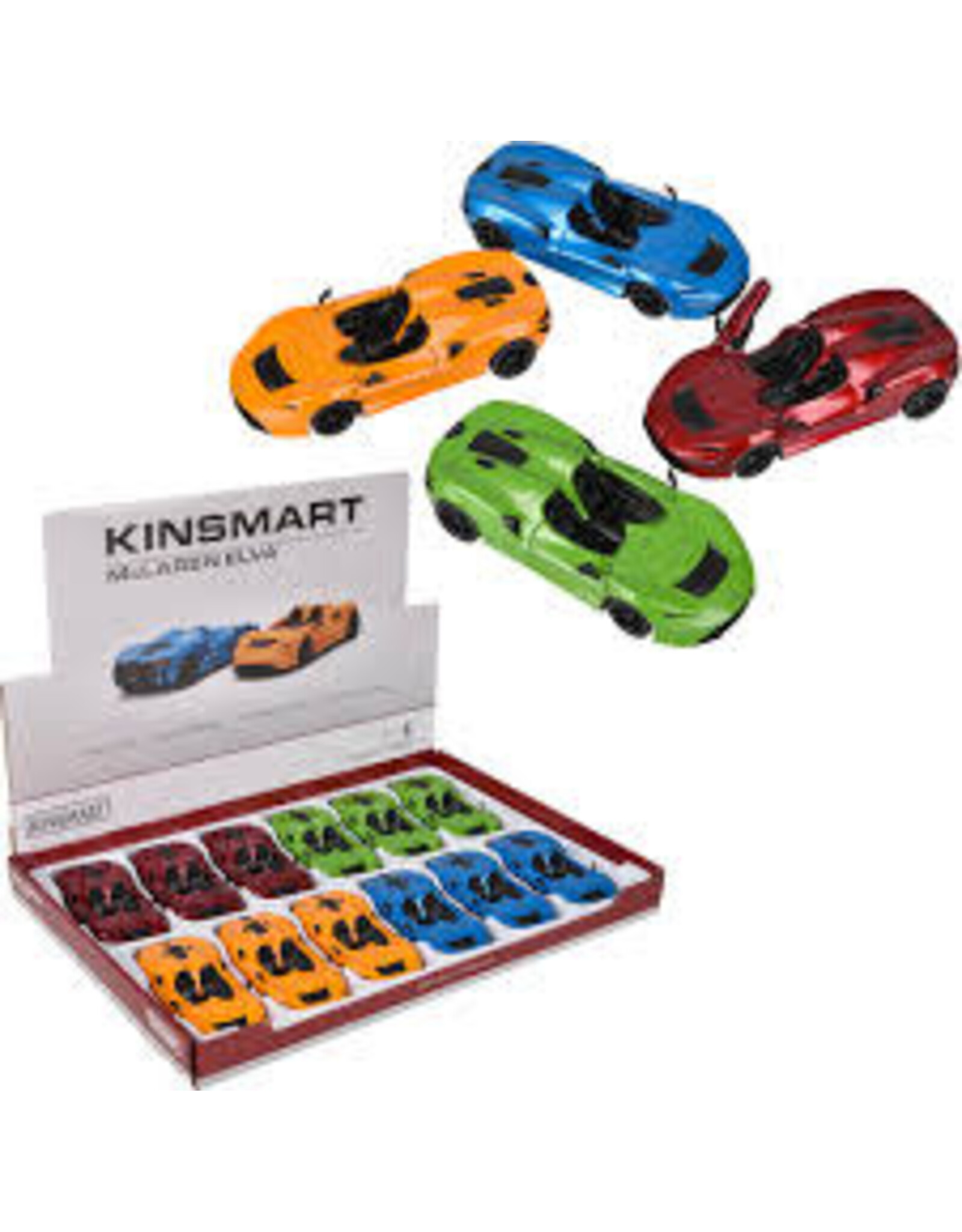 5" Die-Cast Pull Back McLaren Elva